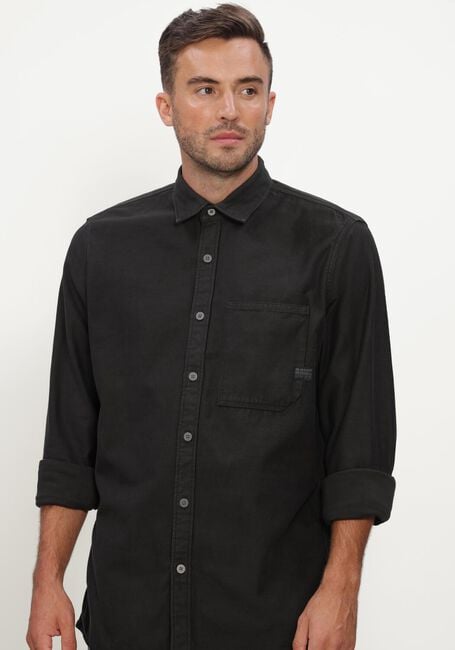 G-STAR RAW REGULAR 1-PKT SHIRT L\S Blouses en noir - large