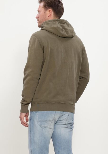 Khaki PME LEGEND Sweater HOODED DRY PEACHED FLEECE GD - large