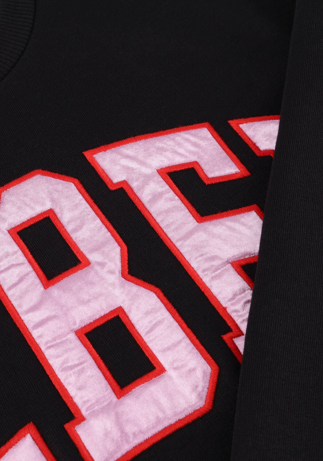 Zwarte COLOURFUL REBEL Trui REBEL PATCH RELAXED FIT - large