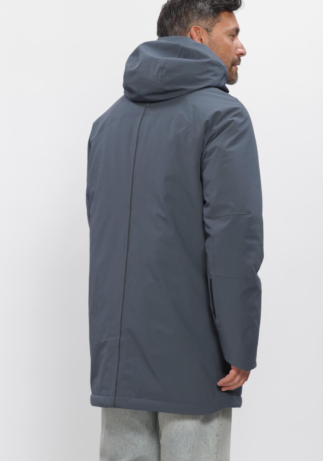 KRAKATAU Vestes d'hiver QM613 Bleu fonc&eacute; - large