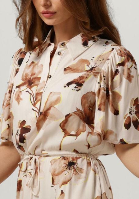 MOS MOSH Robe midi PAULENE AZELIA DRESS Crème - large