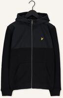 LYLE & SCOTT Jack SOFTSHELL JERSEY ZIP HOODIE en noir LYLE & SCOTT Jack SOFTSHELL JERSEY ZIP HOODIE en noir - medium