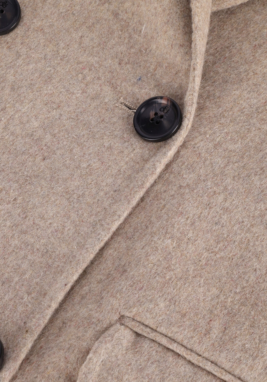 SCOTCH & SODA Manteau DOUBLE BREASTED WOOL BLEND COAT Sable - large