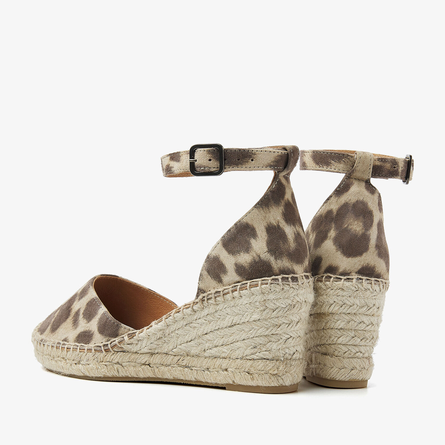 Bruine VIA VAI Sandalen FLORA BRAID - large