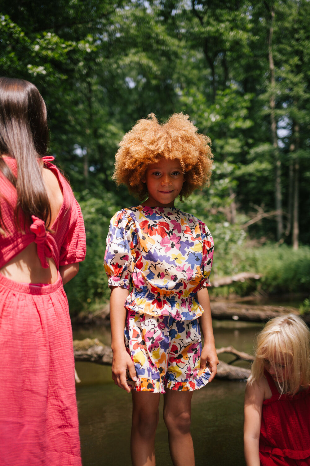 Multi DAILY BRAT Broeken/jumpsuits AUGUSTA SHORTS - large