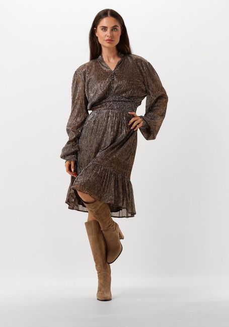 Bronzen EST'SEVEN Midi jurk ST TRPZ DRESS - large