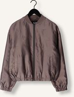 Bronzen ALIX THE LABEL Jack LADIES WOVEN SHINY BULL BOMBER Bronzen ALIX THE LABEL Jack LADIES WOVEN SHINY BULL BOMBER - medium