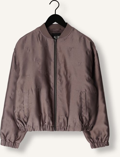 Bronzen ALIX THE LABEL Jack LADIES WOVEN SHINY BULL BOMBER Bronzen ALIX THE LABEL Jack LADIES WOVEN SHINY BULL BOMBER - large