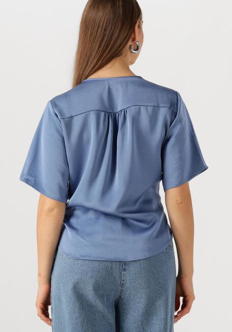 NEO NOIR CASADIA HEAVY SATEEN BLOUSE Blouses Bleu clair - large