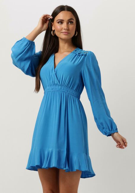 SUNCOO Mini robe CLODY en bleu - large