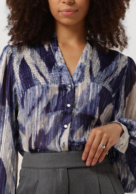 NUKUS PRESTONIA BLOUSE Blouses en bleu - large
