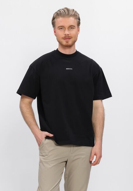 GENTI T-shirt T-SHIRT SS 1242 en noir - large