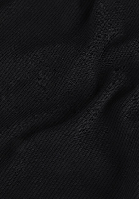 SCOTCH & SODA Haut MOCK NECK SLIM-FIT ORGANIC COTTON BLEND TOP en noir - large