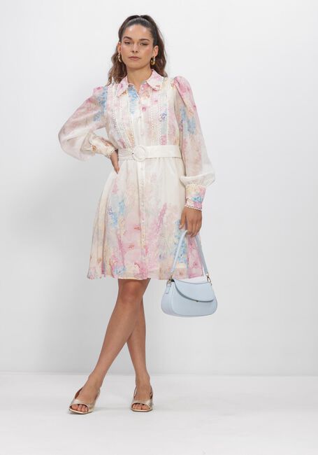 Roze Y.A.S. Jurken YASFLORENCE LS DRESS S. - large