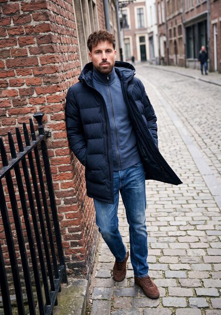 AIRFORCE Parkas CHUCK PARKA Bleu fonc&eacute; - large
