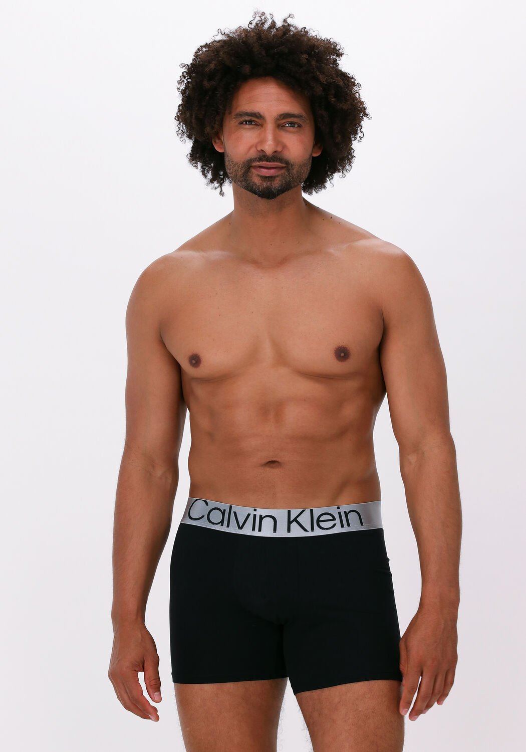 CALVIN KLEIN UNDERWEAR 3-PACK BOXER BRIEFS Boxer en noir - large