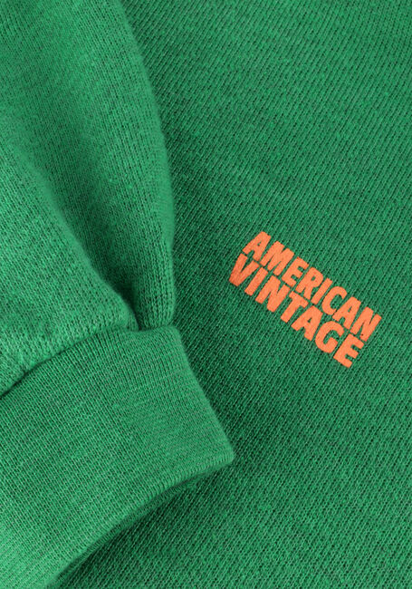 Groene AMERICAN VINTAGE Sweater DOVEN SWEATER - large