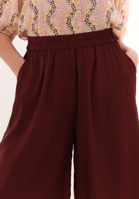 SECOND FEMALE Pantalon large MINGA NEW TROUSERS Bordeaux - large