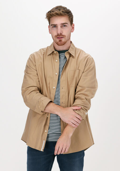 Beige SCOTCH & SODA Casual overhemd 163332 - SEASONAL RELAXED-FIT - large