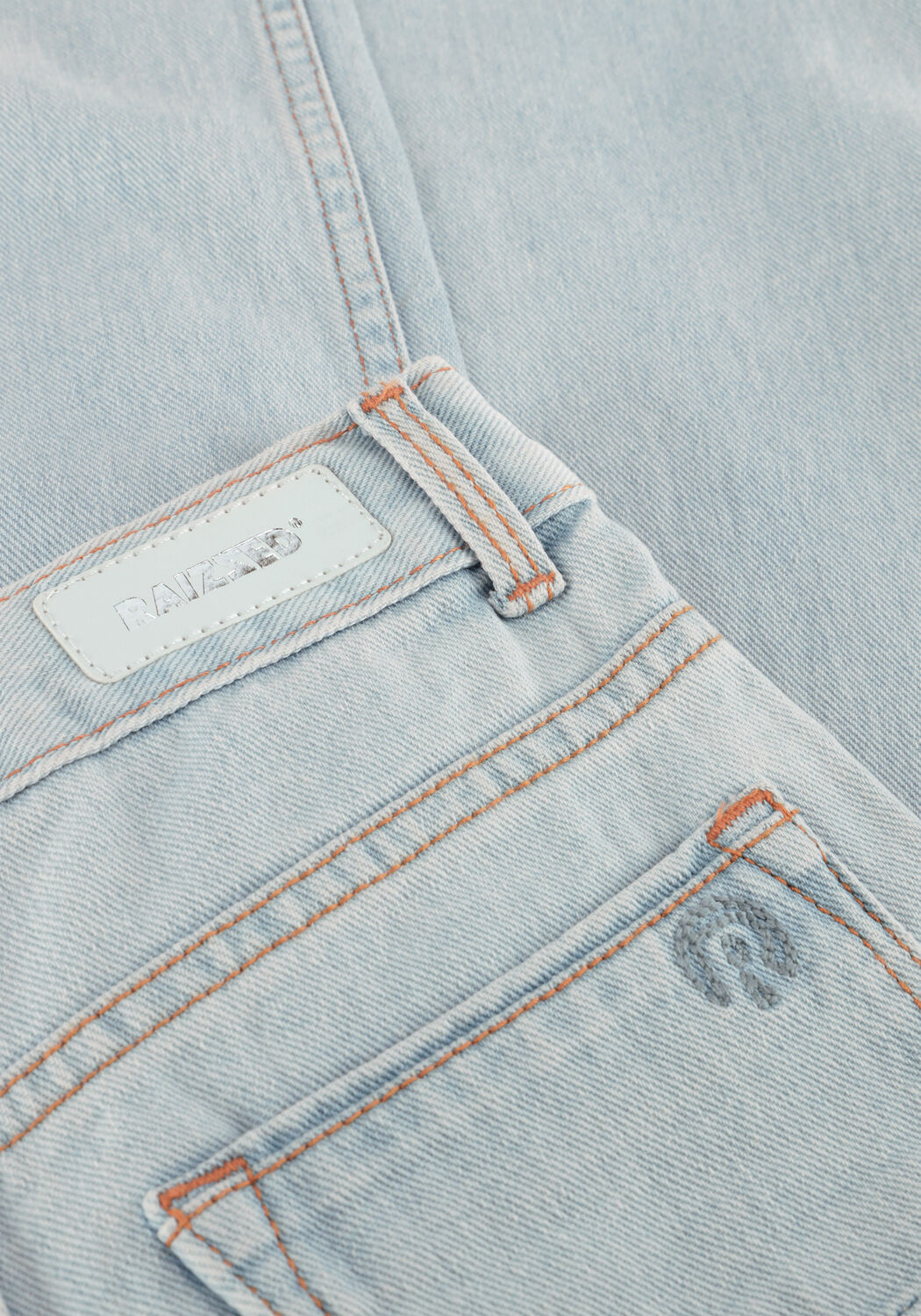 RAIZZED Wide jeans MONACO Bleu clair - large