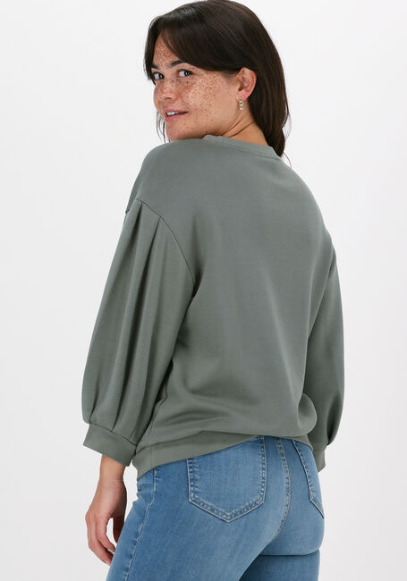 MSCH COPENHAGEN Pull IMA 3/4 SWEATSHIRT 16241 en vert - large