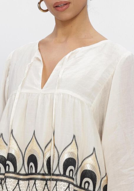 GREEK ARCHAIC KORI Mini robe S26K-4033165 Blanc - large