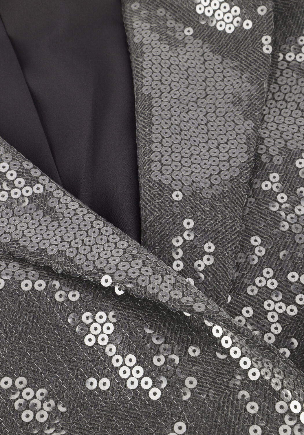 AAIKO Blazer MILLE SEQUINS PES 356 en gris - large