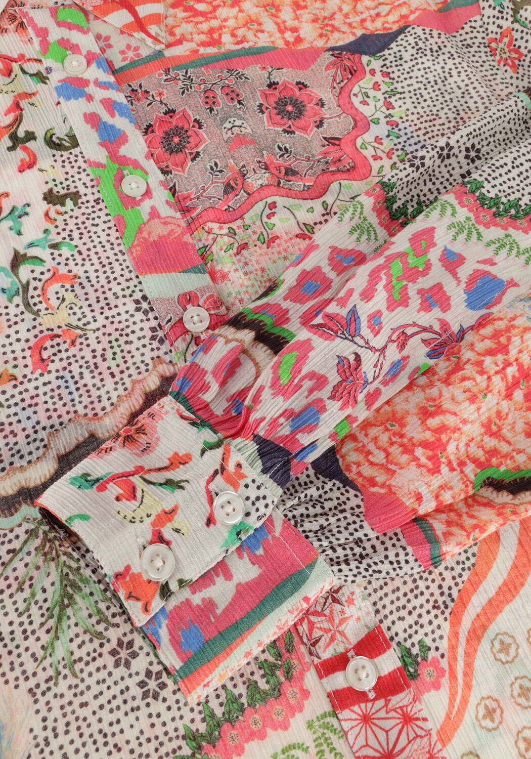 ALIX THE LABEL LADIES WOVEN FANCY MIX BLOUSE Blouses en multicolore - large