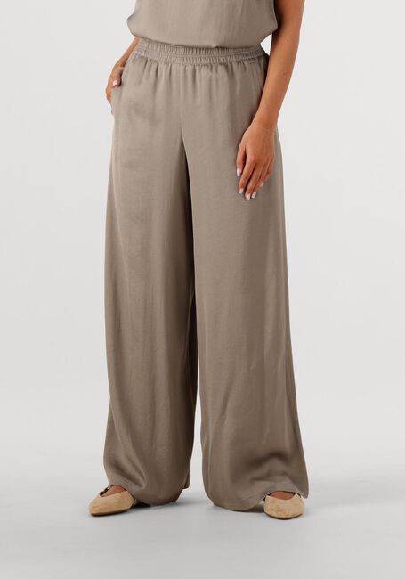 DRYKORN Pantalon large CEILING en taupe - large