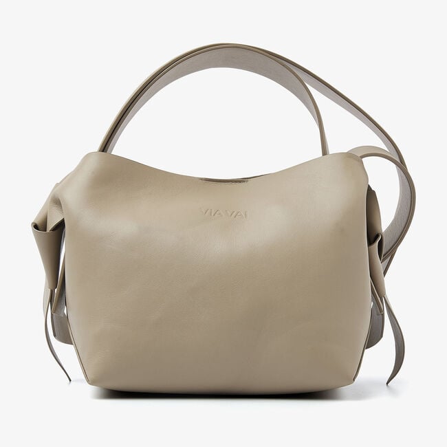 VIA VAI NODO FABI Sac &agrave; main en beige - large
