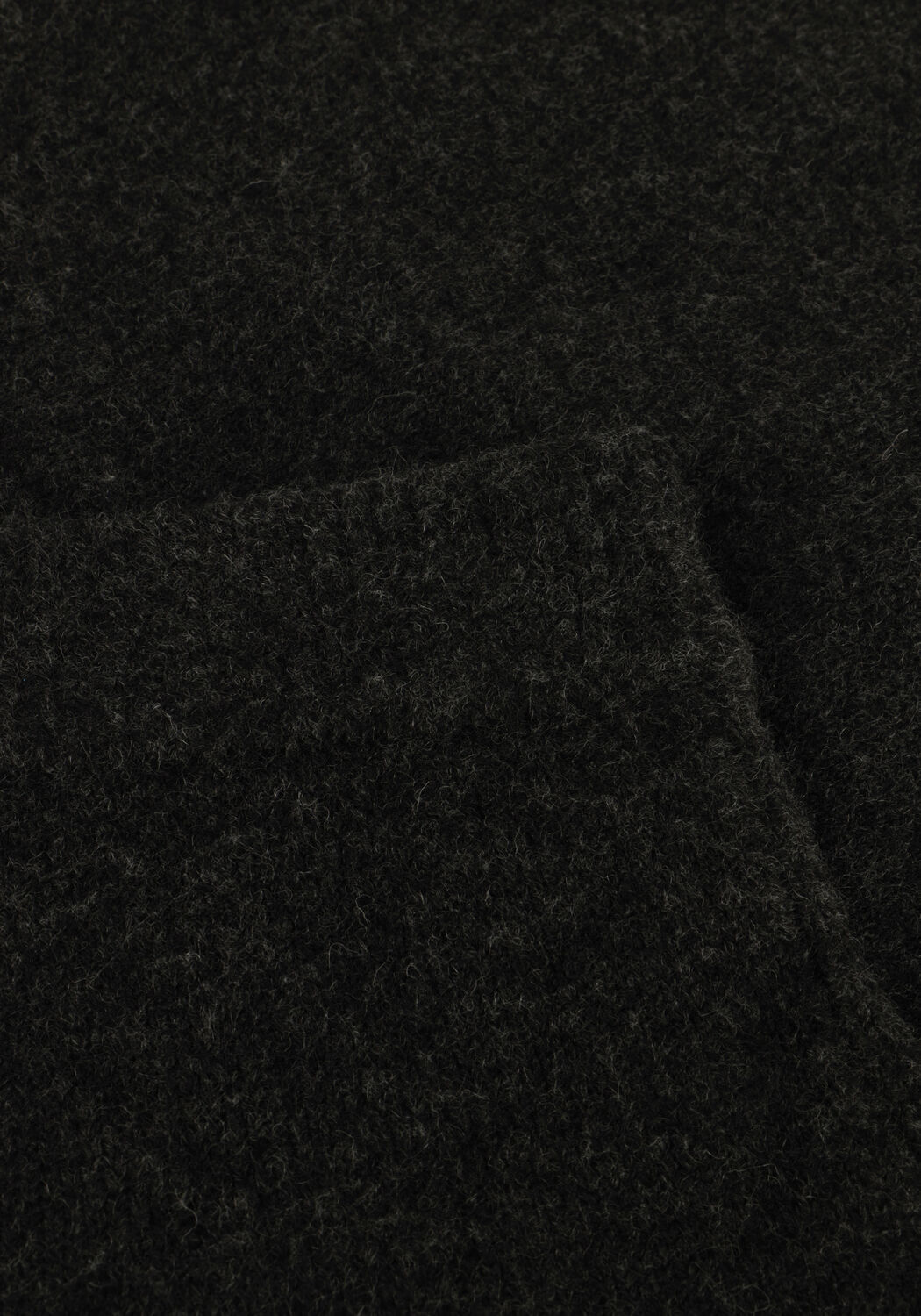 Donkergrijze NEO NOIR Minirok GISA KNIT SKIRT - large