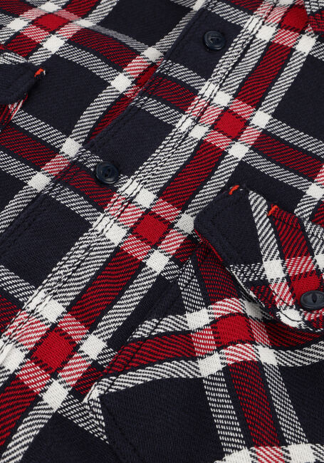 Donkerblauwe SCOTCH & SODA Overshirt ARCHIVE DOUBLE FACE TWILL CHECK Donkerblauwe SCOTCH & SODA Overshirt ARCHIVE DOUBLE FACE TWILL CHECK - large