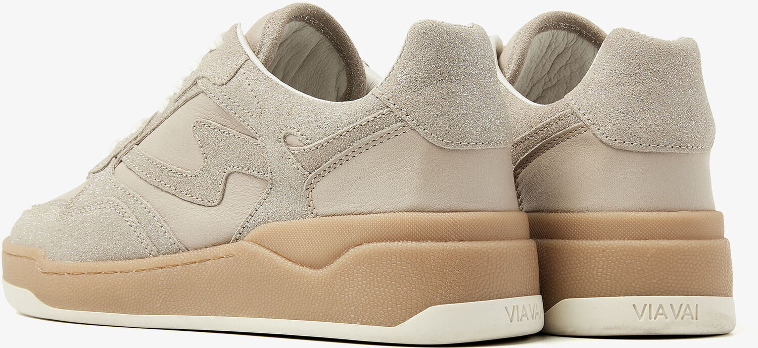 VIA VAI Baskets basses SAM LEVI en beige - large