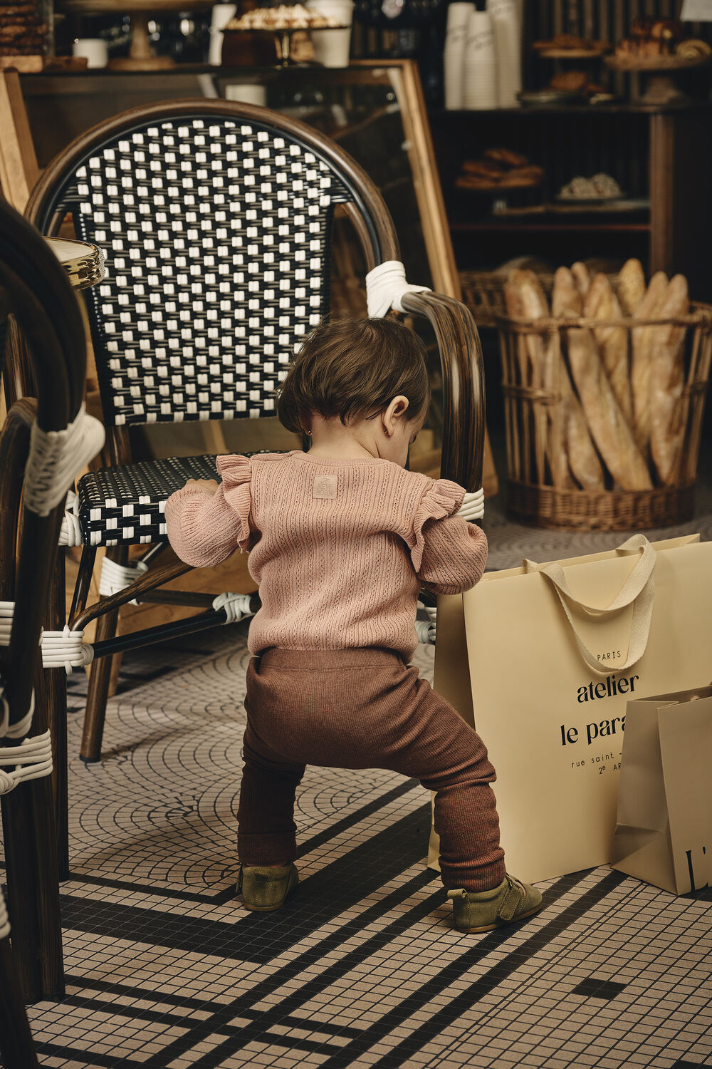 Z8 Legging FRODE en marron - large