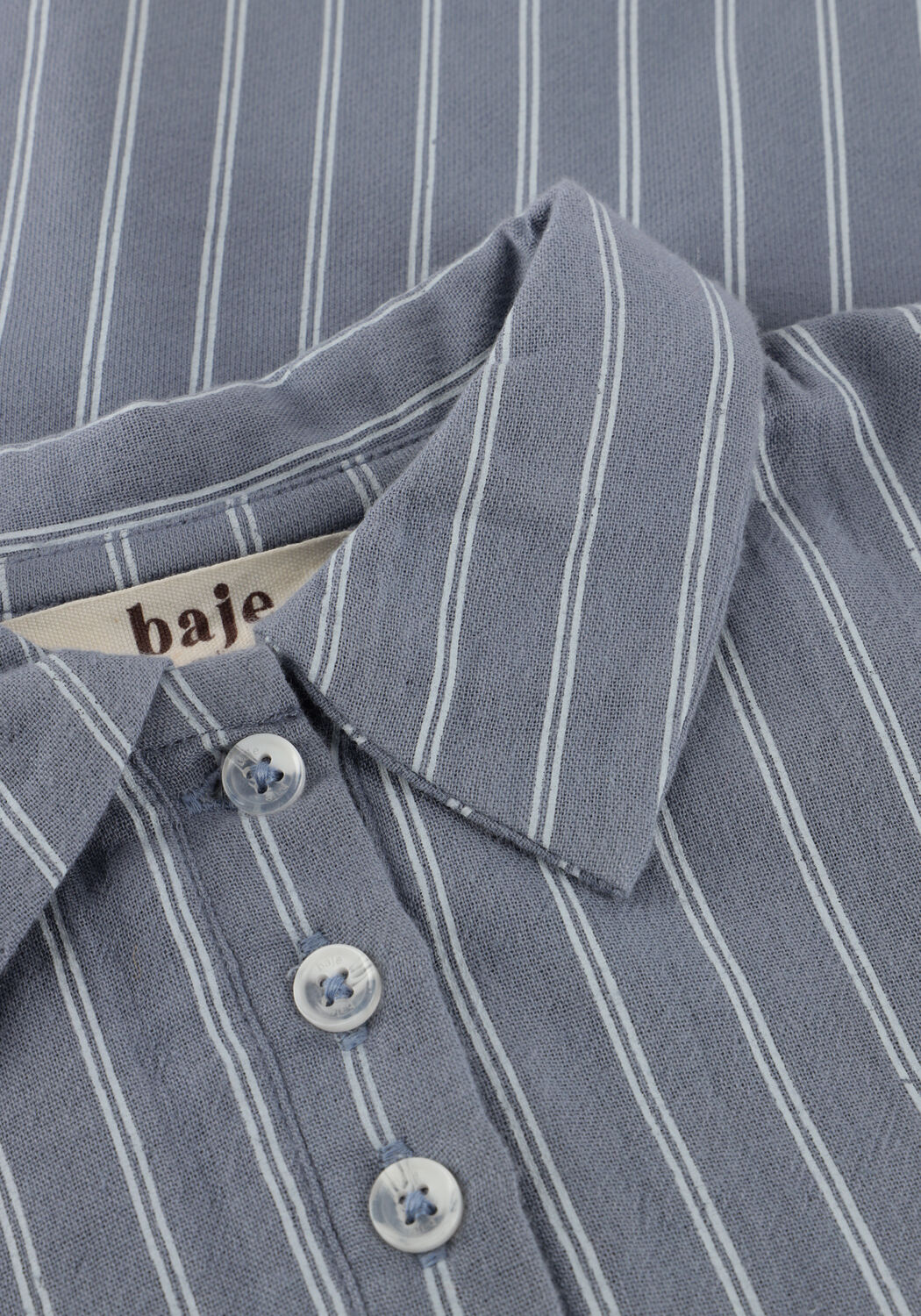 Blauwe BAJE STUDIO Polo MESSO - large