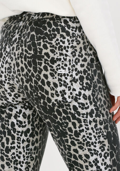 10DAYS  HIGH WAIST JOGGER LEOPARD en marron - large