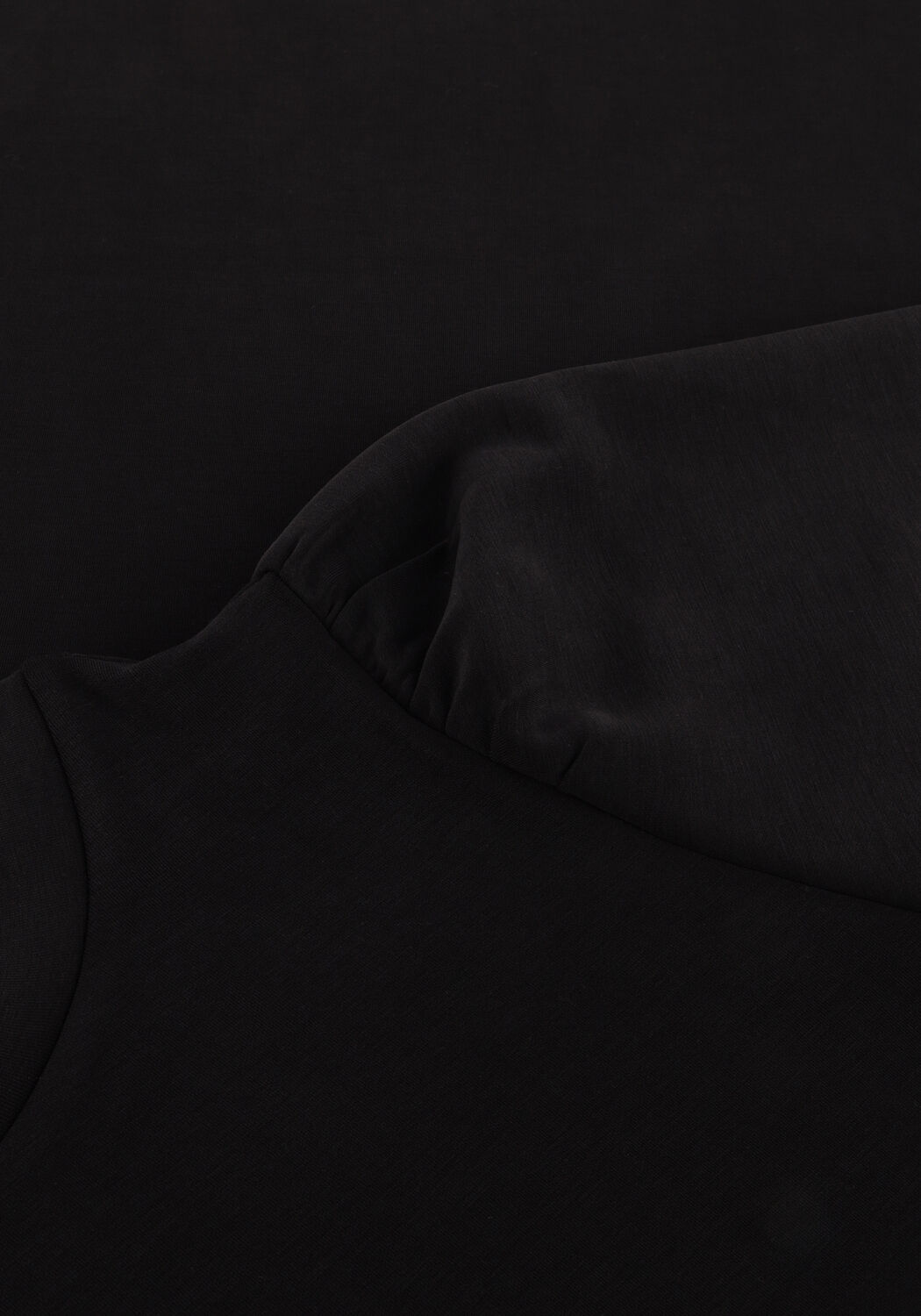 Zwarte SELECTED WOMEN Mini jurk SLFTENNY 3/4 SHORT SWEAT DRESS - large