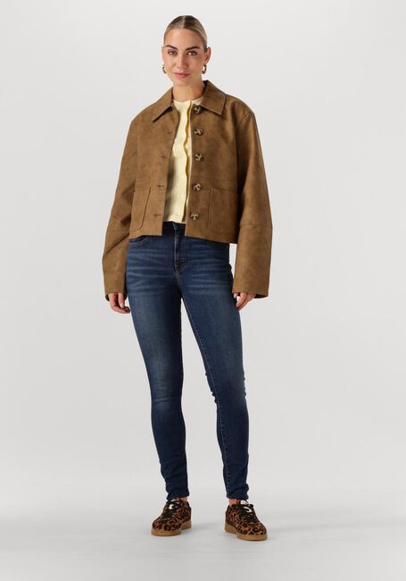 Donkerblauwe LEVI'S Skinny jeans 721 HIGH RISE SKINNY BLUE WAVE DARK - large