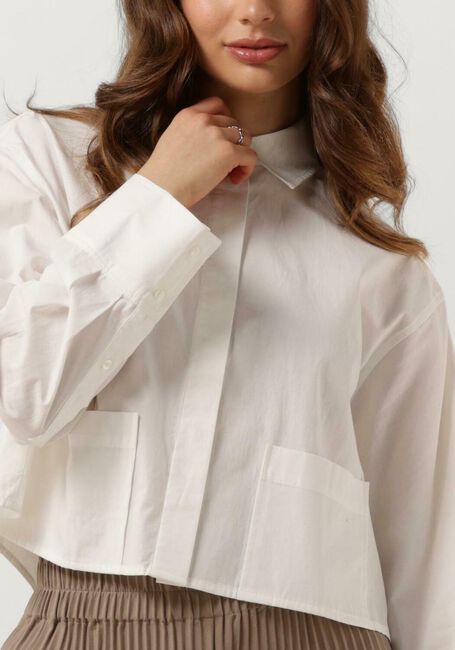 Y.A.S. YASLEE LS SHORT SHIRT Blouses en blanc - large