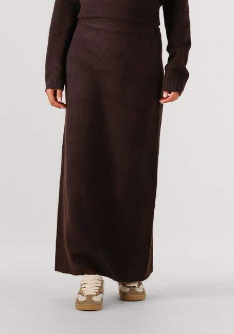 NOTRE-V Jupe maxi NV-GITA en marron - large