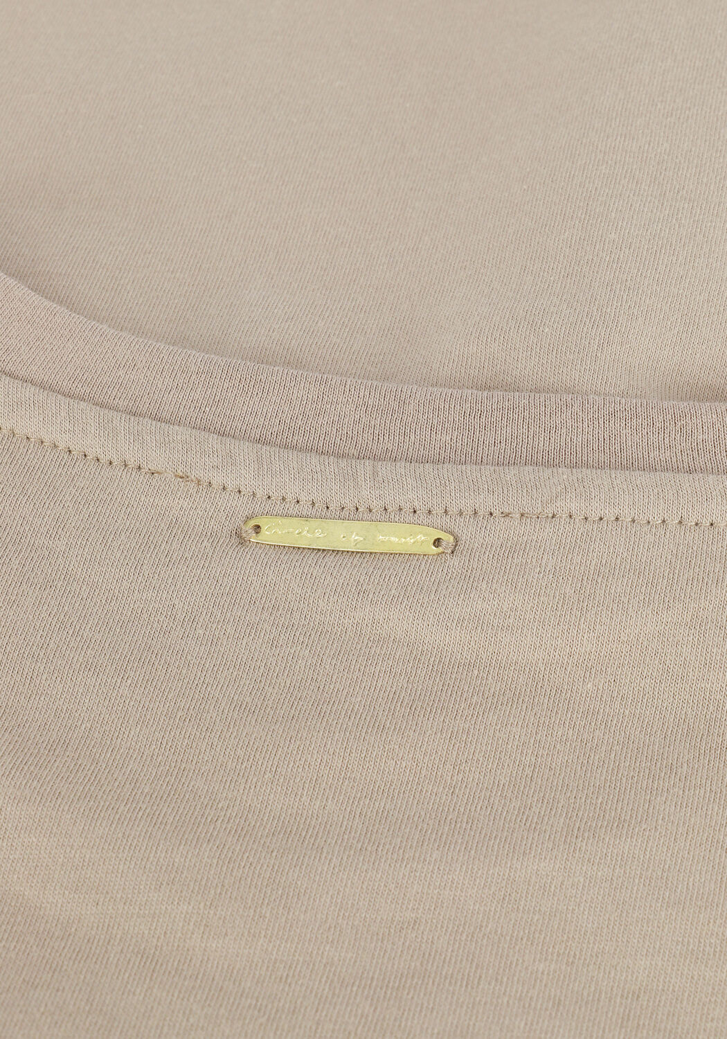 CIRCLE OF TRUST Haut BECKEY TEE en camel - large