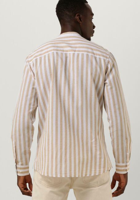 Camel SELECTED HOMME Casual overhemd SLHSLIMNEW-LINEN SHIRT LS BAND W - large