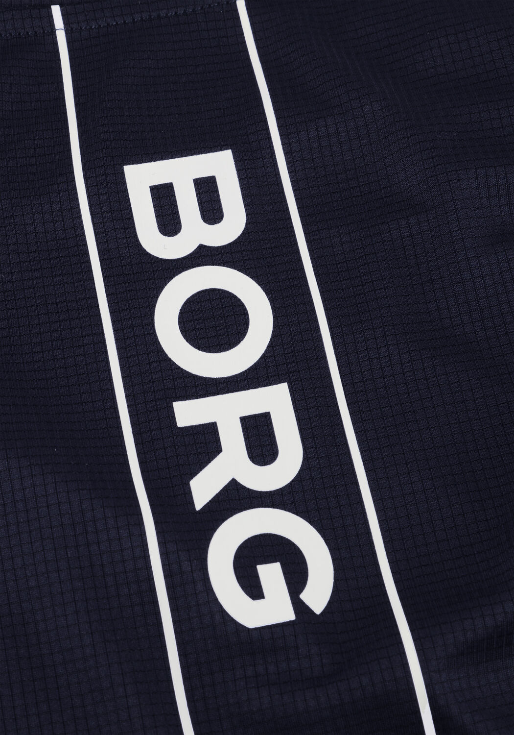 Donkerblauwe BJORN BORG Polo / T-shirt ACE LIGHT T-SHIRT - large