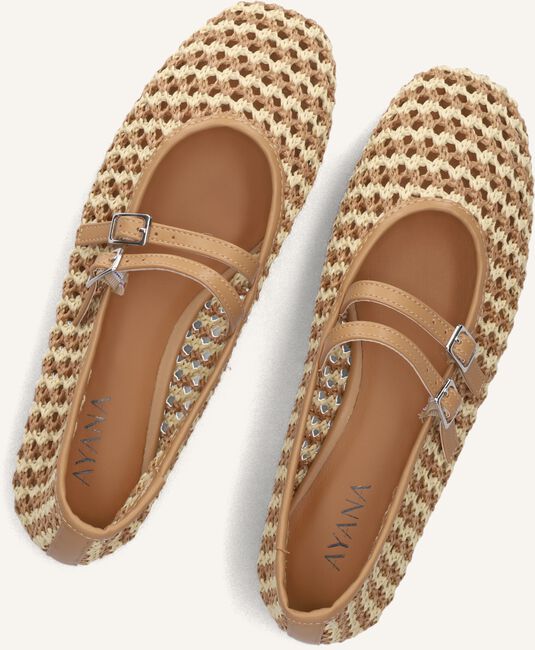 Bruine AYANA Ballerina's L12469 Bruine AYANA Ballerina's L12469 - large