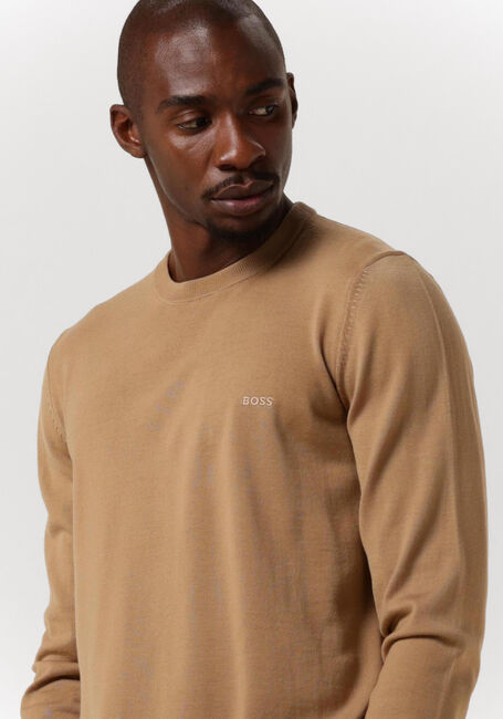 BOSS BLACK Pull BOTTO en beige - large
