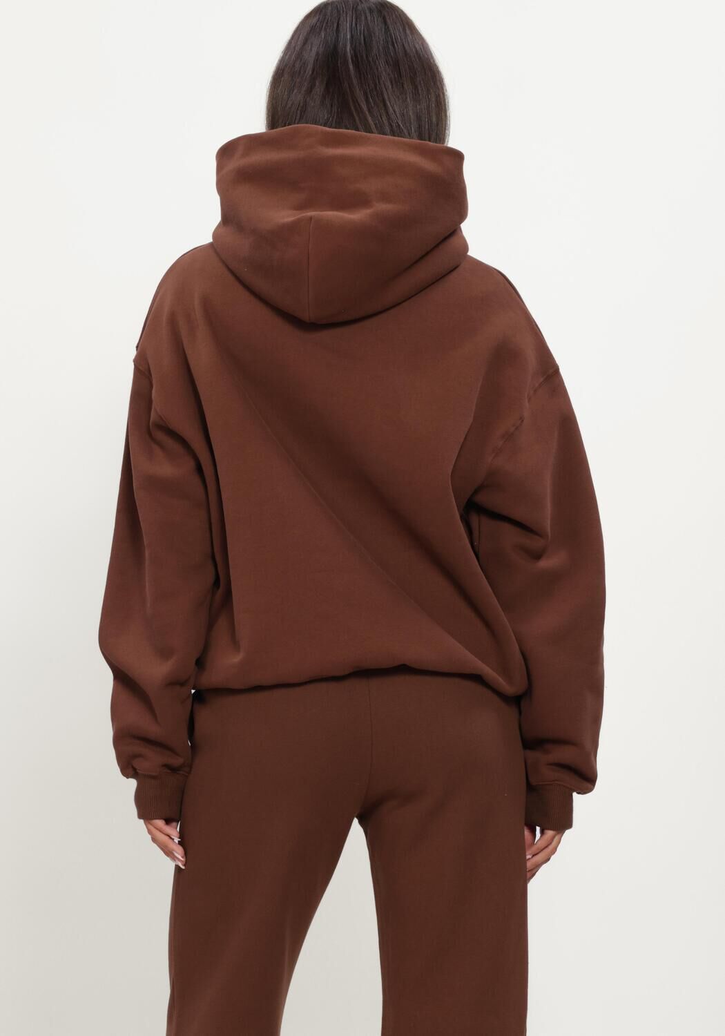 NIKE Chandail NIKE STUDIO FLEECE en marron - large