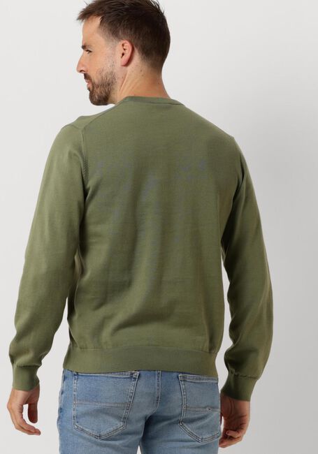 PS PAUL SMITH Pull MENS SWEATER CREW NECK ZEB BAD en vert - large