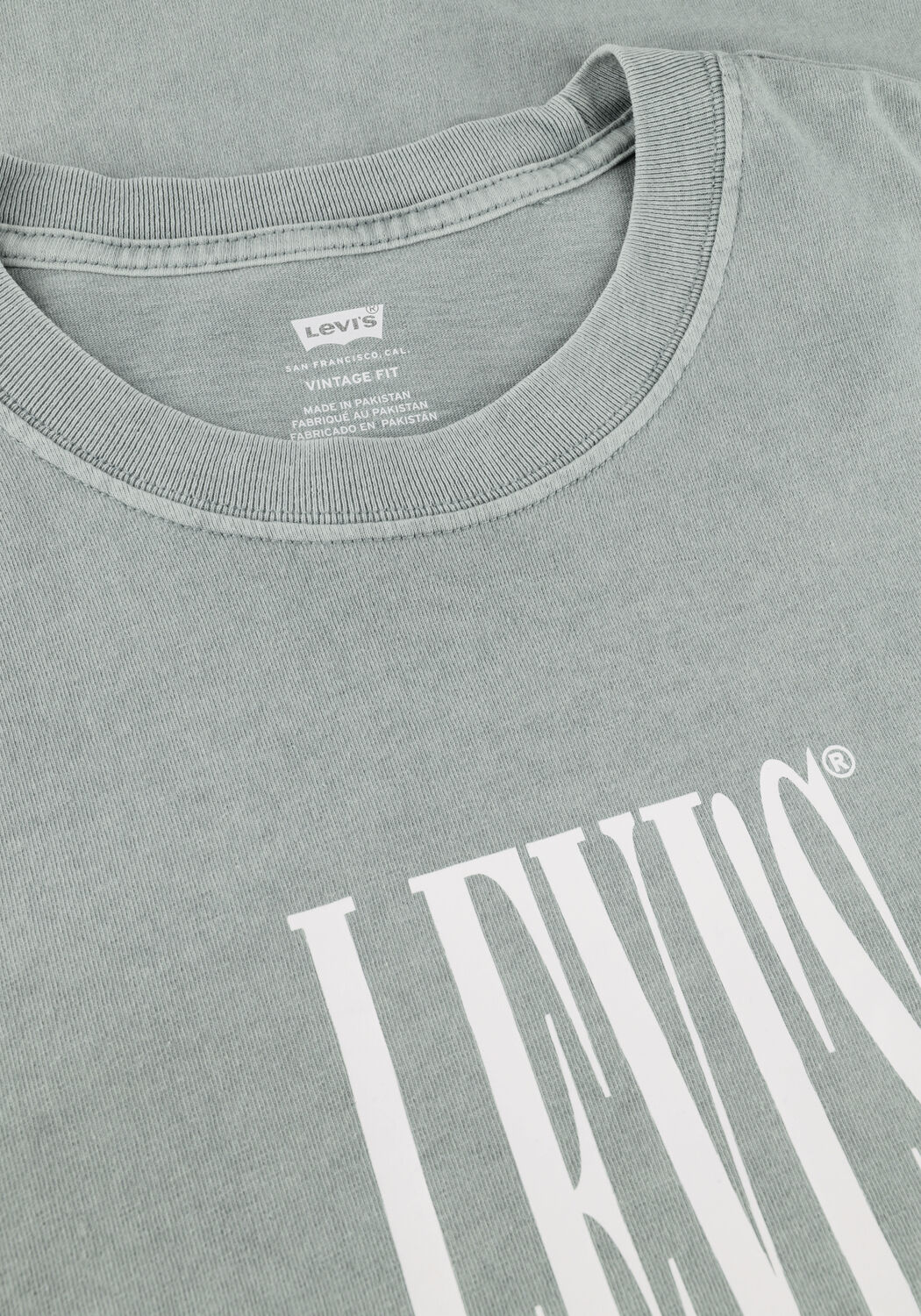 Groene LEVI'S T-shirt VINTAGE FIT GRAPHIC TEE - large