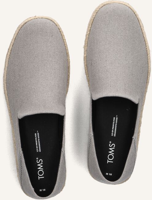 Grijze TOMS Instappers SANTIAGO HEREN Grijze TOMS Instappers SANTIAGO HEREN - large