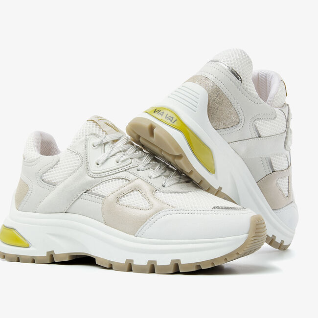 Beige VIA VAI Sneakers LIZ SILA - large